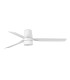 Punt Tub 132cm TEK LED Ceiling Fan Matt White 4000K