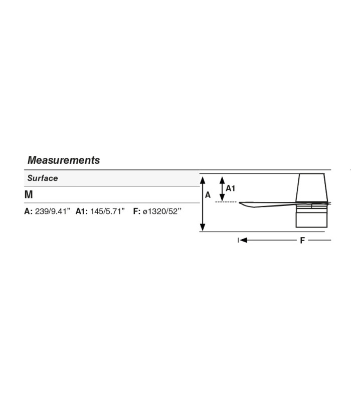 Punt Tub 132cm TEK LED Ceiling Fan Matt Black, Walnut Blades 4000K