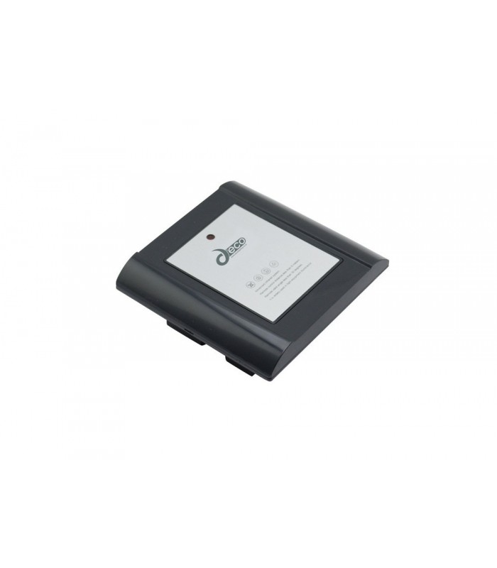 Square Recessed 4 Channel 6000W (4x1500W) Infrared Receiver Black - 1