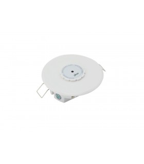 Round Recessed 4 Channel 6000W (4x1500W) Infrared Receiver White - 1