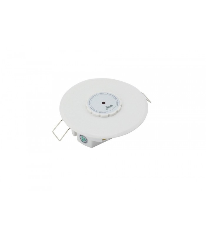Round Recessed 4 Channel 6000W (4x1500W) Infrared Receiver White - 1