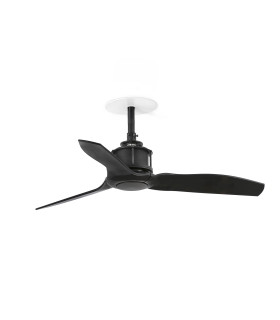 Just Recessed 81cm Ceiling Fan Matt Black