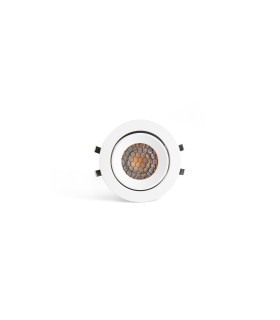 Kivi White Orientable Recessed 5W 2700K 36° Ip44