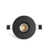 Niva Pinhole Recessed Downlight Black GU10