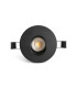 Niva Orientable Pinhole Recessed Downlight Black GU10