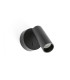 Stan Slim Reading Wall Light Black GU10 with Switch