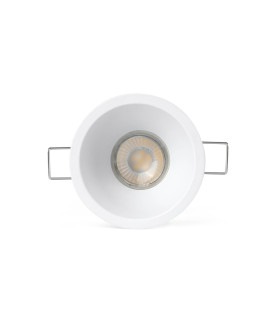 Flac Outdoor Recessed Downlight White MR11 GU10 IP65