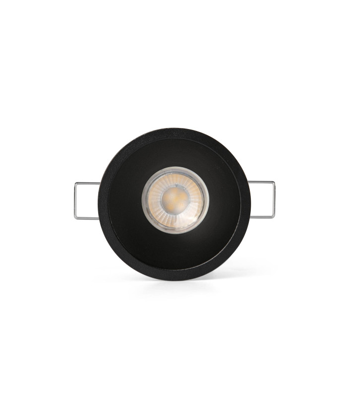 Flac Outdoor Recessed Downlight Black MR11 GU10 IP65