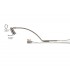 Over Cabinet 1 Light GU10 with Adjustable Head And 2m Cable c, w BS Plug Satin Nickel - 1