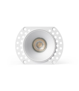 Flac Trimless Recessed Downlight White MR11 GU10 IP44