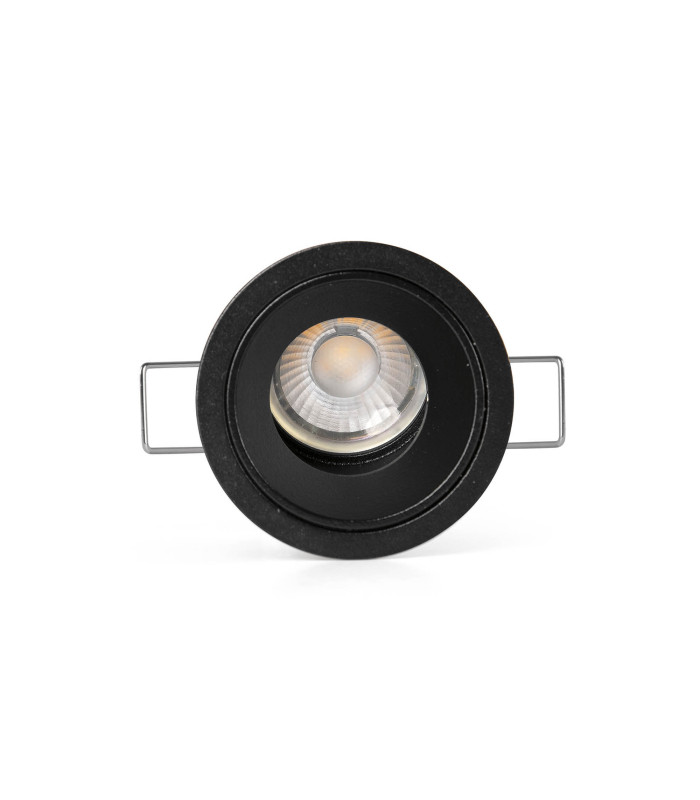 Flic Adjustable Recessed Downlight Black MR11 GU10