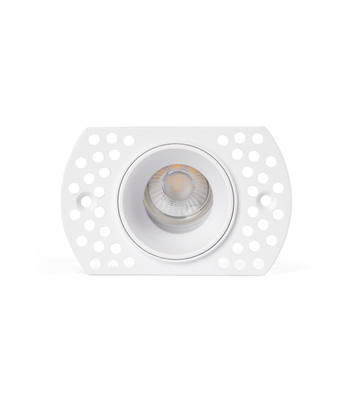 Flic Trimless Adjustable Recessed Downlight White MR11 GU10