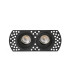 Flic Trimless Adjustable Twin Recessed Downlight Black MR11 GU10