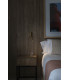 Dante LED Reading Wall Light Satin Gold 3W 2700K