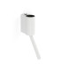 Dante LED Reading Wall Light Matt White 5W/3W 2700K