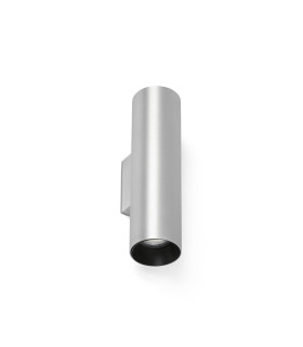 Stan Up & Down Wall Lamp Brushed Aluminium GU10