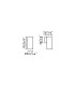 Stan Flush Wall Lamp Brushed Aluminium GU10