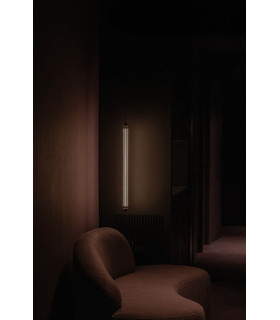 Lumina 60Cm 1L Black Pendant 12W 2200K
