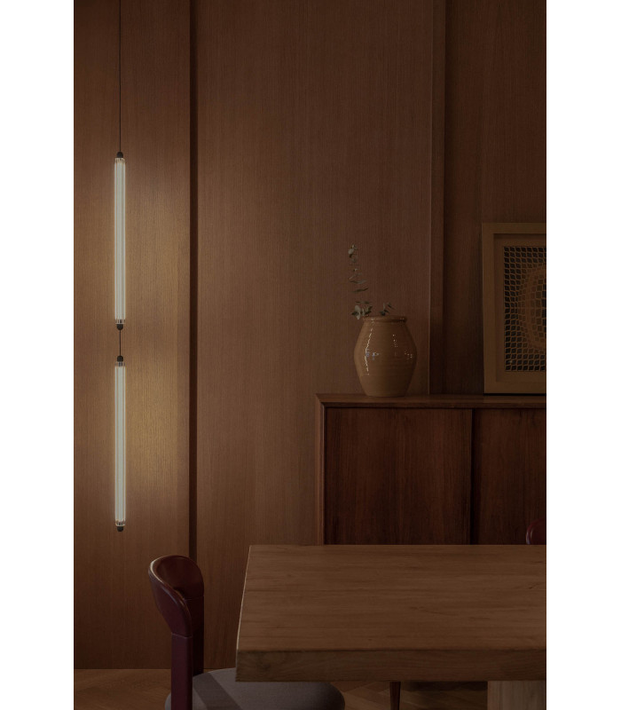 Lumina 60Cm 2L Black Pendant 24W 2200K Dali