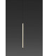 Lumina 90Cm 1L Black Pendant 18W 2700K