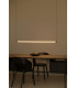 Lumina 120Cm 1L Black Horizontal Pendant 24W 2200K