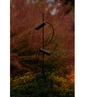 Clap 126Cm LED Outdoor Display Light Black IP65 3000K