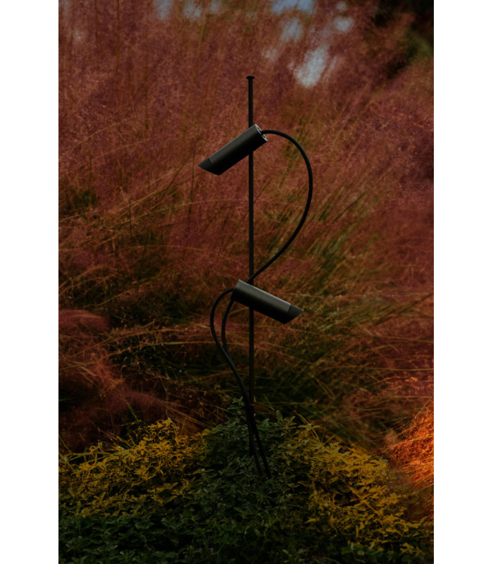 Clap 126Cm LED Outdoor Display Light Black IP65 3000K
