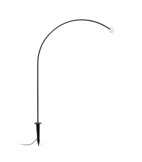Cuca 119Cm LED Outdoor Spike Black IP65 2700K