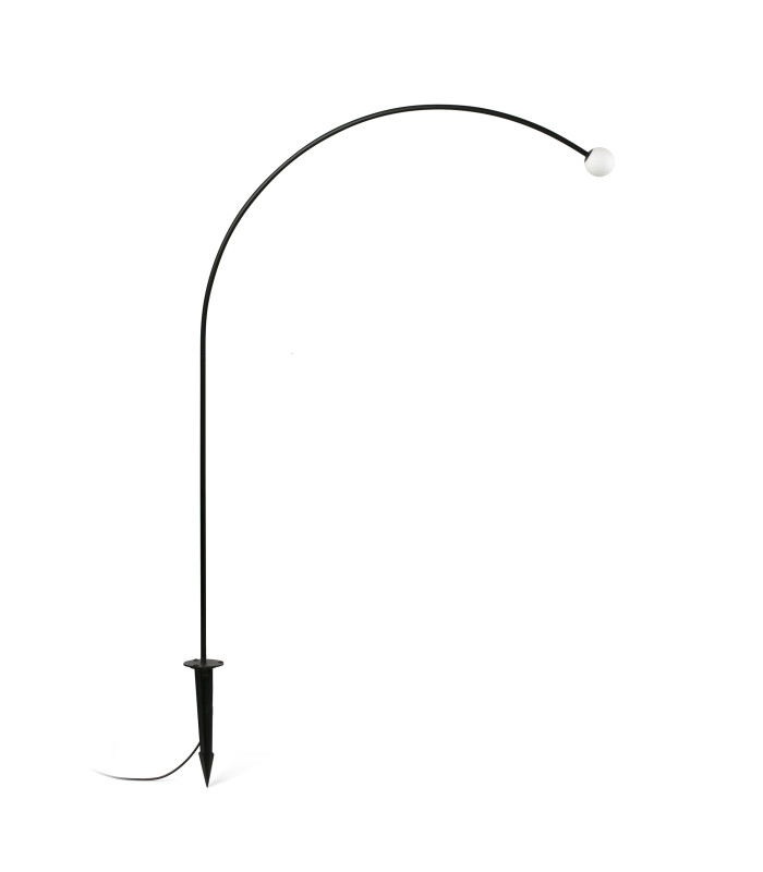 Cuca 119Cm LED Outdoor Spike Black IP65 2700K