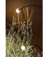 Cuca 119Cm LED Outdoor Spike Black IP65 2700K