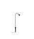 Lily 65Cm LED Outdoor Spike Black IP65 2700K