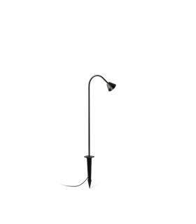 Lily 65Cm LED Outdoor Spike Black IP65 2700K