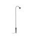 Lily 119Cm LED Outdoor Spike Black IP65 2700K