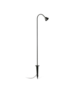 Lily 119Cm LED Outdoor Spike Black IP65 2700K