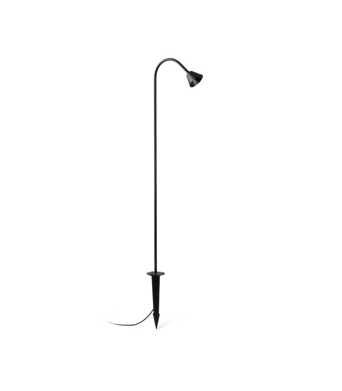 Lily 119Cm LED Outdoor Spike Black IP65 2700K