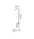 Lily 119Cm LED Outdoor Spike Black IP65 2700K