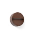 Dune Round LED Outdoor Flush Wall Lamp Rust Brown IP65 CCT 2200-4000K