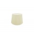 Dual Mount Round Empire, 240, 300 x 200mm Faux Silk Fabric Shade, Ivory Pearl, White Laminate - 1
