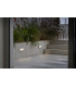 Dune Rectangle LED Outdoor Flush Wall Lamp Matt White IP65 CCT 2200-4000K