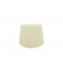 Dual Mount Round Empire, 280, 350 x 220mm Faux Silk Fabric Shade, Ivory Pearl, White Laminate - 1