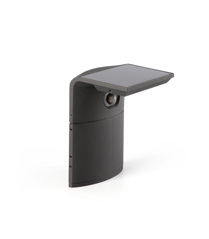Luma LED Outdoor Pedestal Light Dark Grey IP65 3000K