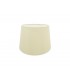 Dual Mount Round Empire, 320, 400 x 260mm Faux Silk Fabric Shade, Ivory Pearl, White Laminate - 1