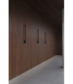 Lime 90Cm LED Outdoor Modern Wall Lamp Black IP65 2700/ 3000/ 4000K