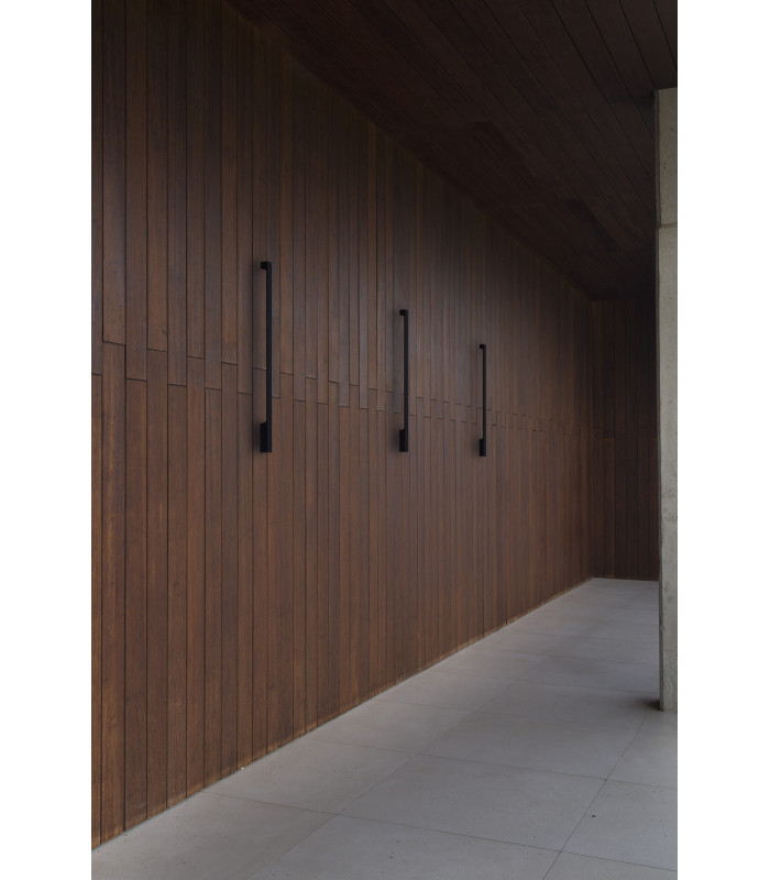 Lime 90Cm LED Outdoor Modern Wall Lamp Black IP65 2700/ 3000/ 4000K