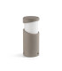 Block Outdoor Pedestal Light Sand E27 IP65