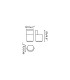 Noboru Outdoor Display Light Dark Grey GU10 IP67