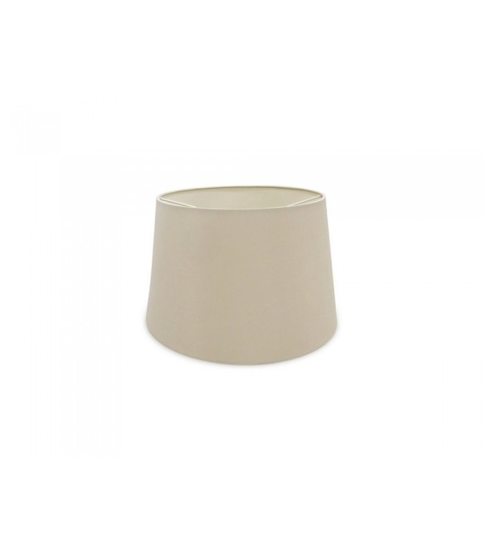 Dual Mount Round Empire, 280, 350 x 220mm Dual Faux Silk Fabric Shade, Nude Beige, Moonlight - 1