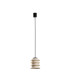 Toba Outdoor Pendant Ceiling Light Beige E27 IP65