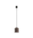 Toba Outdoor Pendant Ceiling Light Brown E27 IP65