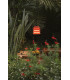 Toba Outdoor Pendant Ceiling Light Orange E27 IP65